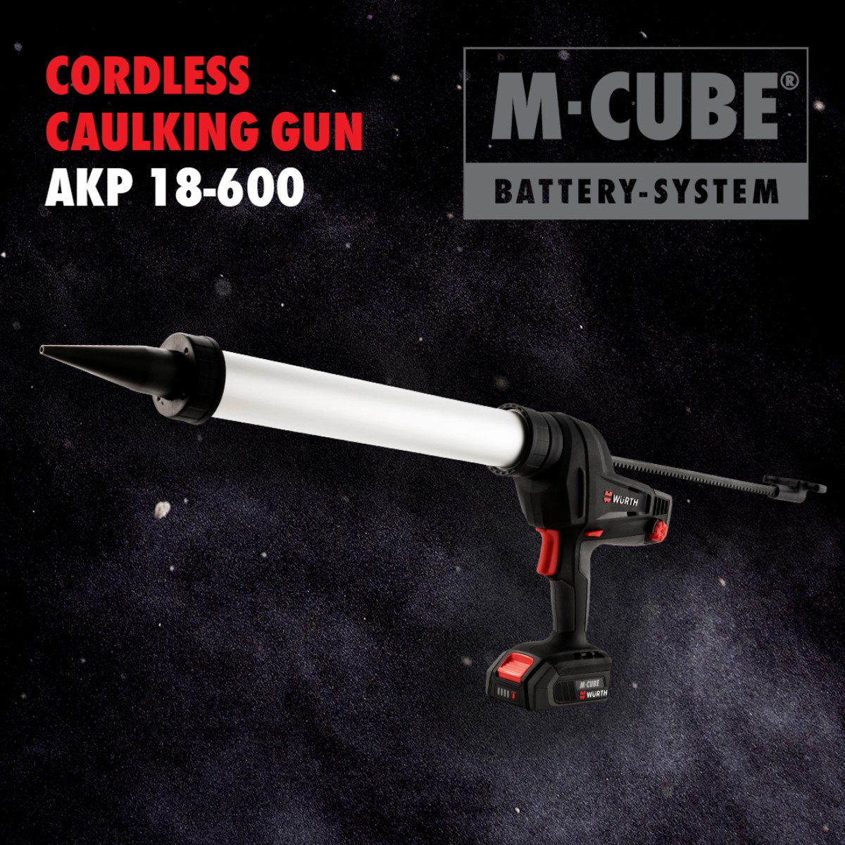 Cordless Caulking Gun AKP 18-600